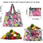 Custom Logo Printed Reusable Eco Friendly Waterproof Foldable Polyester Grocery Shopping Tote Shoulder Bag For Travel Beach