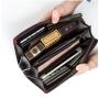 OEM082 Men Wallet Business Casual Fashion Korean Wallets and Purses Phone Long Slim Wallet Leather Purse Credit Card Holder