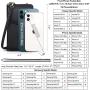 Custom trendy girl handbag small pu leather card wallet purse crossbody mobile phone bag for women fit for iphone
