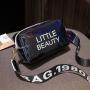 2024 Autumn New Korean Fashion Laser Printed Letters Single Strap Women's Mobile Phone Change Shoulder Messenger Bag Wholesale