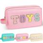 Factory Custom Leather nylon Travel Case Makeup Bag Women's Cosmetic bag
