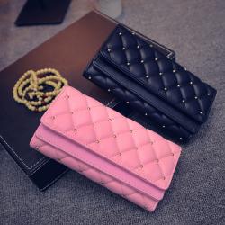 High Quality Wallet Women New Style Fashion Large Capacity Clutch Phone Cases Long Wallets Custom Ladies Leather Wallet Women