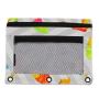 Gelory 2024 Top Selling Stationery Pencil Case American Pen Bag 3 Ring Binder Zipper Pencil Pouch