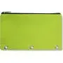 Gelory Multicolor Custom Logo 3 Rings Binder Zipper Stationery Bag Large Capacity Pencil Pouch For School And Offices