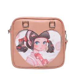 High Quality PU Leather Women Crossbody Shoulder Bag Ita Handbag Ita Tote Bag Custom Design