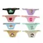 Keymay RTS 12 Colors High Quality Gold Hardware Waterproof Nylon Crossbody Chest Bag Waist Bag Sport Custom Logo Fanny Pack