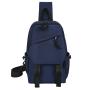 Fashion College Students Large Capacity Shoulder Crossbody Backpack Custom Logo Waterproof Chest Bag For Men