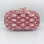 New Gown Crystal Rhinestone Women's Elegant Clutches Bags Dress Party Stone Elegant Clutches Bags Metal Clutch Purse Frames