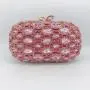 New Gown Crystal Rhinestone Women's Elegant Clutches Bags Dress Party Stone Elegant Clutches Bags Metal Clutch Purse Frames