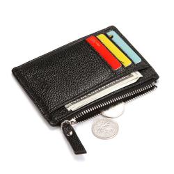 KHF041 New Cross-border Pu Leather Zip Coin Purse Ladies Wallet Card Case Card Holder Multi Card ID Bag