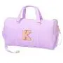 Waterproof Nylon Outdoor Gym Lavender Weekender Bag Luggage & Travel Bag Large Capacity Weekend Women's Duffel Bag