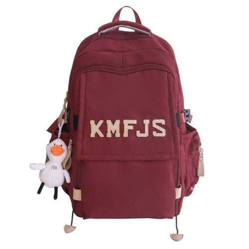 SC054 Unisex Computer Bag New Schoolbag Backpack High Capacity High School Students Harajuku Style Backpack Trend