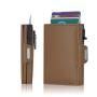 Men's aluminum alloy wallet coin folder metal card bag rfid blocking pop up card holder