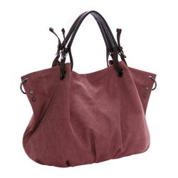 2024 Wholesale Large Canvas Leather Tote Shoulder Bag For Women Ladies Designer