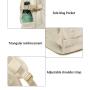 ZF106 Custom Logo New Fashion Backpack Female Daily Student Schoolbag Nylon Waterproof Breathable Load Reduction Shoulder Bag