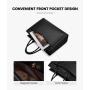 LOVEVOOK LOGO custom laptop handbags for women ladies fashion officework bag leather women's tote bags with laptop compartment