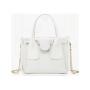 2024 New Transparent Jelly Mini Handbag Fashionable Female PVC Shoulder Crossbody Bag Chain Bag
