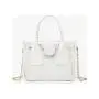 2024 New Transparent Jelly Mini Handbag Fashionable Female PVC Shoulder Crossbody Bag Chain Bag