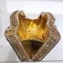 High Quality Clutch Handbag Purses Rhinestone Purse Diamond Crystal Camera-shaped Evening Bag 2024