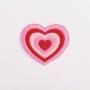 Factory Direct Sales Fashion Cute Adhesive Stick On Glitter Custom Designer Heart Chenille Christmas Patches