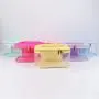 Keymay New Design High Quality Cute Large Storage Capacity Clear Transparent PVC Makeup Travel Toiletry Bag