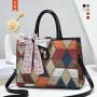 Wholesale Large Capacity Shoulder Bags Purse Vintage Lady Style Made of PU Tote Bag Handbag for Women