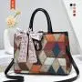 Wholesale Large Capacity Shoulder Bags Purse Vintage Lady Style Made of PU Tote Bag Handbag for Women