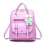 Fashion latest designers women bags black leather cute women's backpacks for girls