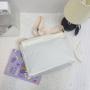 Large Capacity Japanese Style Kawaii Single Shoulder Ita Bag Cute Girl's Tote Bag PVC Window Bags