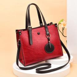 Customs Tote Bag Large Capacity Mother's Single Shoulder Bag Luxury Leather Messenger Bag Customs Handbag For Women