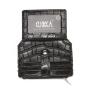 CUIKCA Classic Crocodile Pattern Card Holder Men Women Leather Credit Card Case ID Card Holder Wallet Purse Pouch