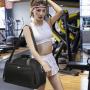 ZR741 Luggage Bag Printed Logo Sport Travel Swimming Bag Sneaker Organizer Waterproof Duffle Bag Team Players Fitness Handbag