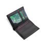 Customized men wallet leather wallet card holder rfid blocking leather wallet slim coin purse