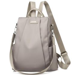 ZR182 Women's Anti-theft Waterproof Backpack New Fashion Famale Nylon Canvas Oxford Cloth Backpack Girl Single Shoulder Bag