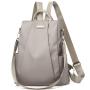 ZR182 Women's Anti-theft Waterproof Backpack New Fashion Famale Nylon Canvas Oxford Cloth Backpack Girl Single Shoulder Bag