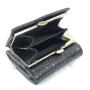 Stock Crocodile PU Leather Crossbody Chain Luxury Design Shoulder Lady Handbags Metal Lock Fold Wallets for Women Fashionable