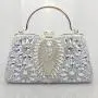 Bling Diamond Delicacy Wedding Dinner Clutch Purses and Handbags Unique Latest Evening Bags