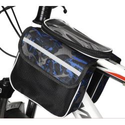 KBW114 2023 New Bicycle Front Beam Bag Large Capacity Waterproof Mobile Phone Beam Bag