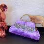 Trendy elegant party ladies dinner purse Summer Shinning Evening Clutch Rhinestone Satin Lady clutch bag