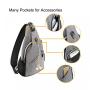 KBW501 Sling Backpack Multipurpose Crossbody Shoulder Bag Travel Hiking Daypack Outdoor Sports Travel  Bag Men Chest Bag