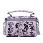 Retro women's bags 2023 summer fashion crocodile small round bag shoulder messenger handbags