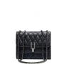Handmade Black Chain Bag Genuine Leather For Ladies Hand Bags