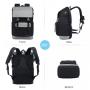 2022 LOVEVOOK casual Student Bookbag 15.6in Vintage waterproof men school bookbag Travel Daypack women laptop backpack