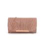 Wholesale Ladies Fancy Bags Glitter Striped Pleated Evening Bag Shoulder Wrinkle Clutch Bags Handbags For Woman