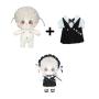 Little skirt can changing doll dressing humanoid  cotton custom doll props accessories 20cm cute doll