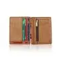 New style leather magic wallet rfid blocking slim money clip wallet elastic band magic wallet