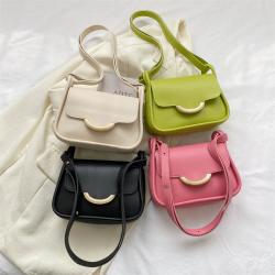Horizontal Square Shape Cheap Women Bags Cover Type Wholesale Women Handbags Sandwich Zipper Bag Designer Shoulder Bags