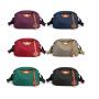 Casual Travel Waterproof Messenger Bag Trendy Solid Color Multifunctional Custom Nylon Mini Crossbody Bags With Logo