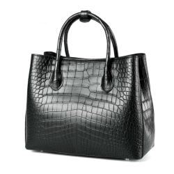 Designer Brand Inspired Genuine Crocodile Leather Purse Handbags For Women Alligator Skin Design Competitive Price Bags