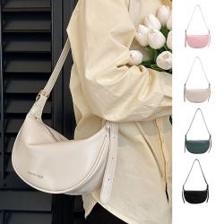 2023 New Pu Women Fashion Handbags Metal Zipper Wholesale Women Handbags Solid Color Niche Designer Shoulder Bags